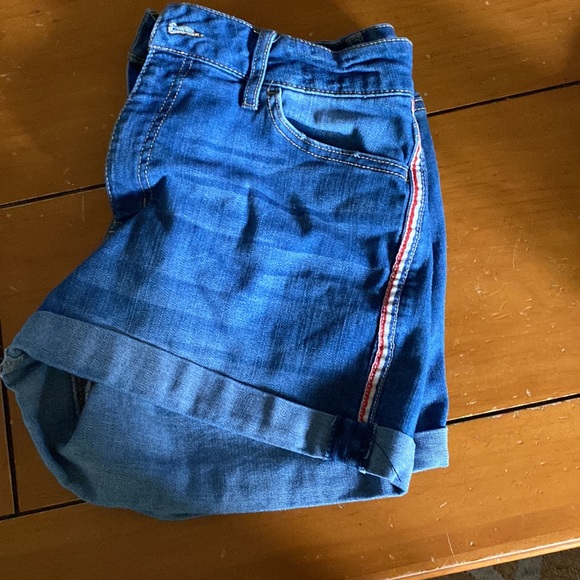 denim shorts - Picture 2 of 2